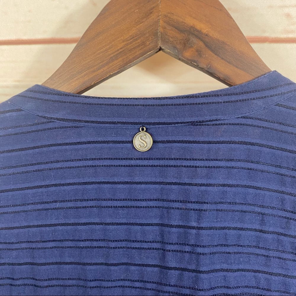 Soft Surroundings Button Down Beaded Embroidered … - image 7